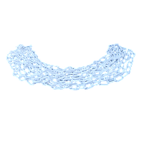 Rantai Plastik 8 mm x 25 Meter - Putih