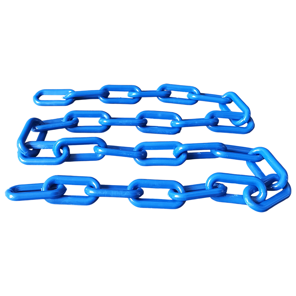 Rantai Plastik 8 mm x 5 meter - Biru