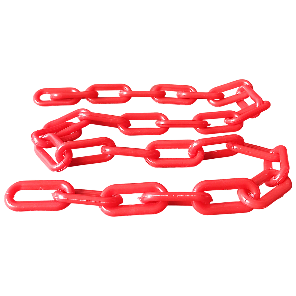 Rantai Plastik 8 mm x 5 meter - Merah