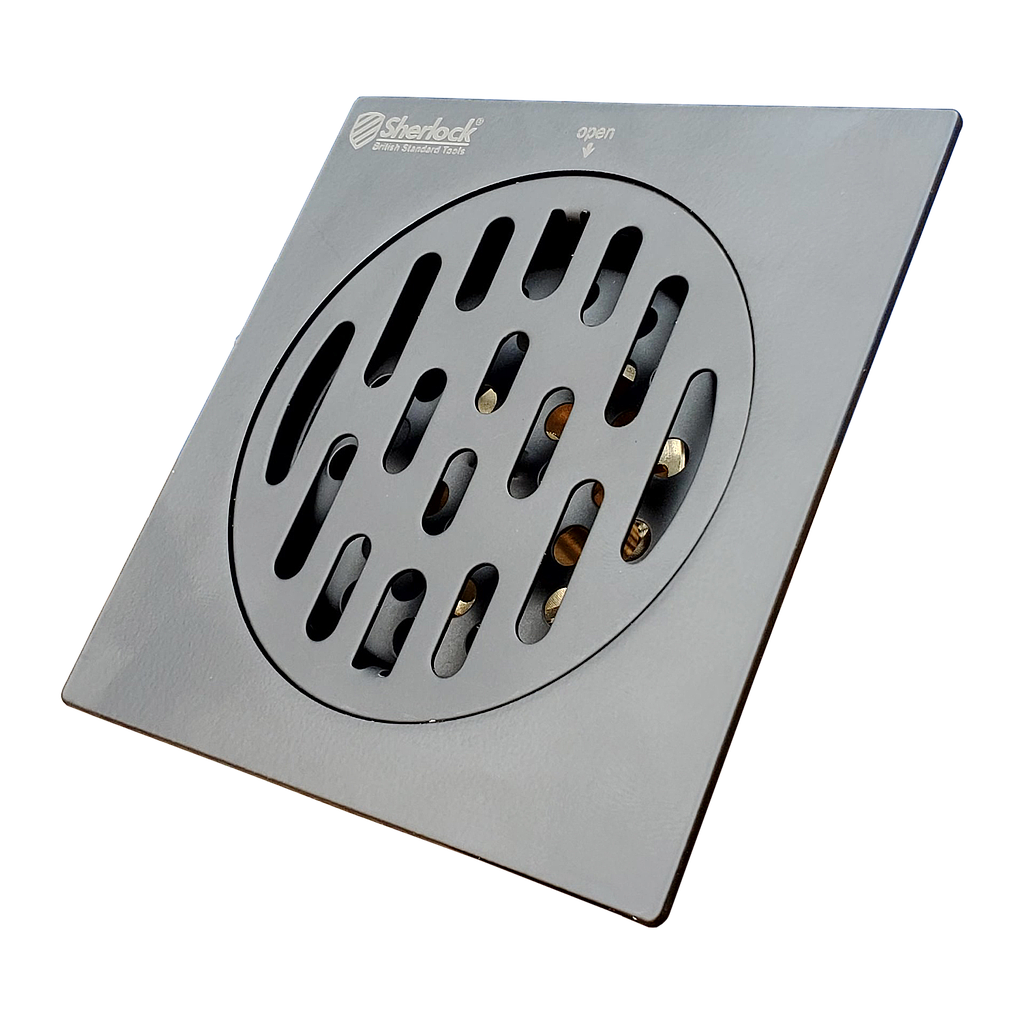 Sherlock Floor Drain SUS304 - BLACK MATTE