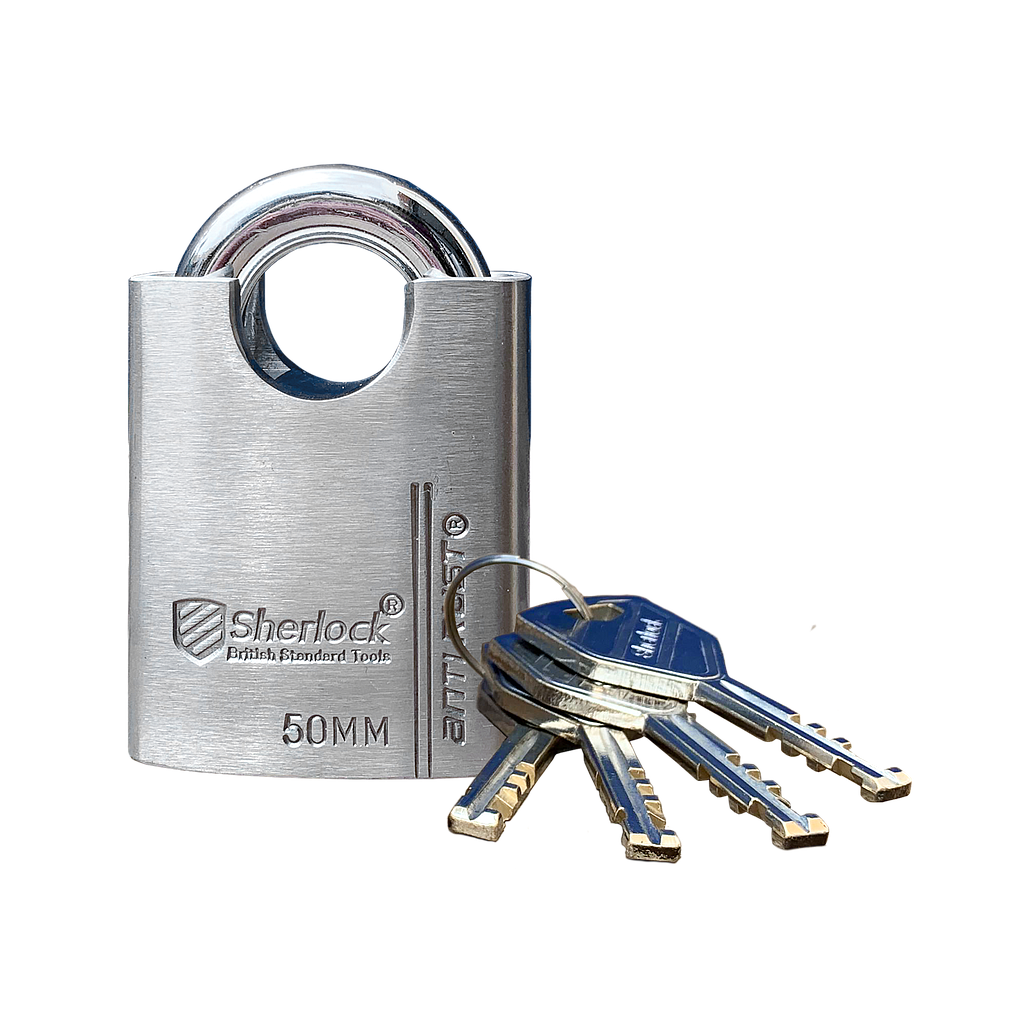 Sherlock Gembok STAINLESS STEEL 304 JAKET - 50mm Pendek
