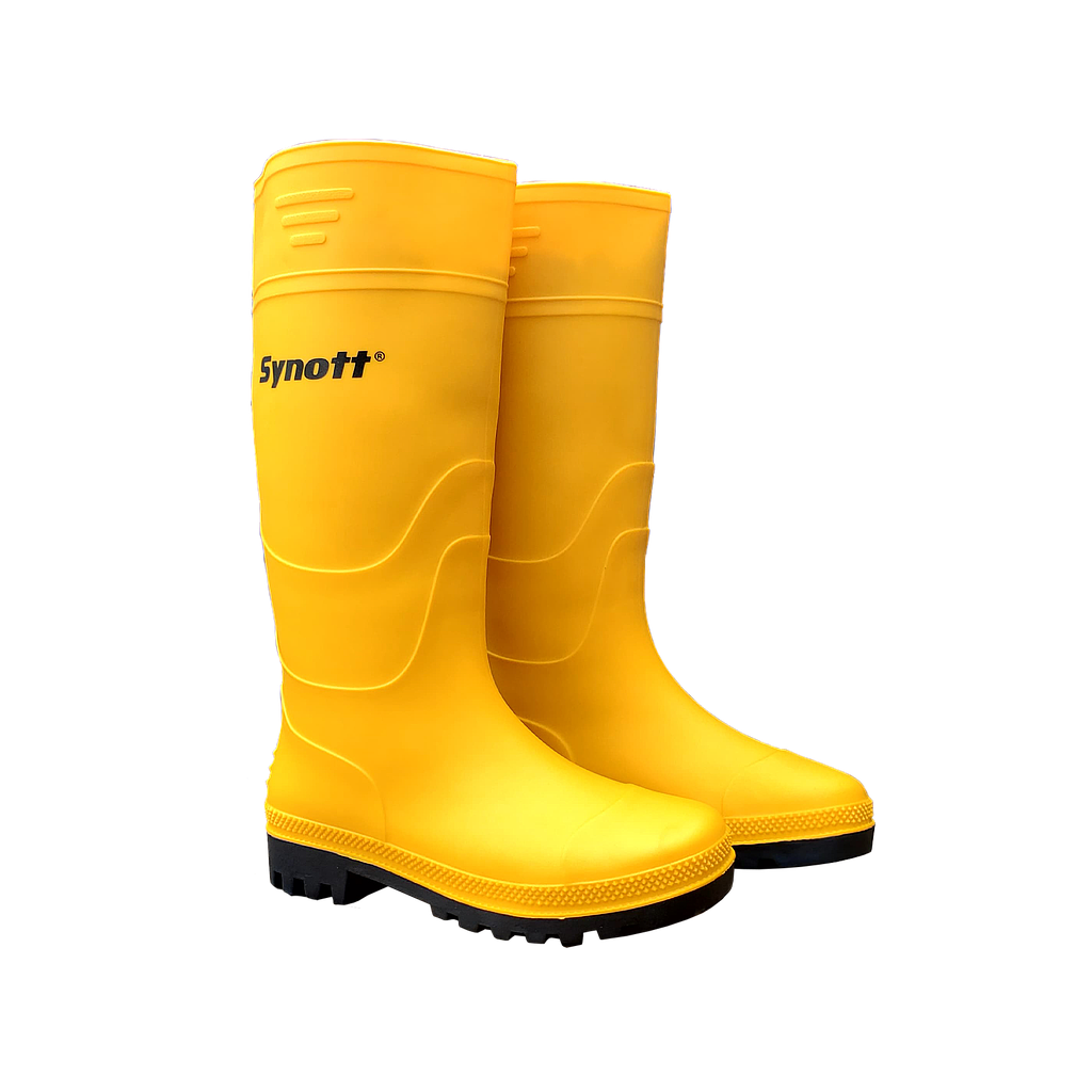 SYNOTT Shoes Rain Boot - Size 41 (kuning)