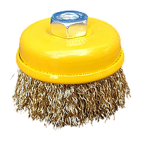 SHERLOCK Wire Cup Brush 3 Inch - CRIMPED