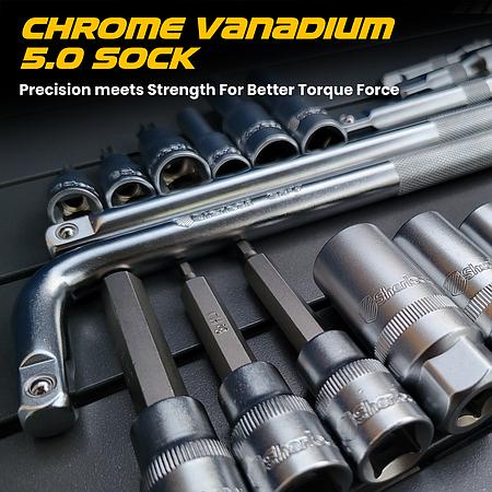 CR-V 5.0 Sock Series Kuat dan Presisi untuk menghasilkan Daya Torsi yang Maximal